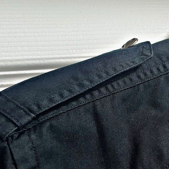 Authentic Gucci Tom Ford Black Star Studded Collar Military Epaulettes Shirt - Picture 3 of 13